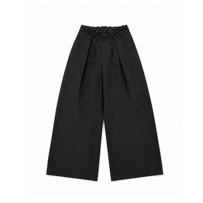 Pleated Climb Pants Black