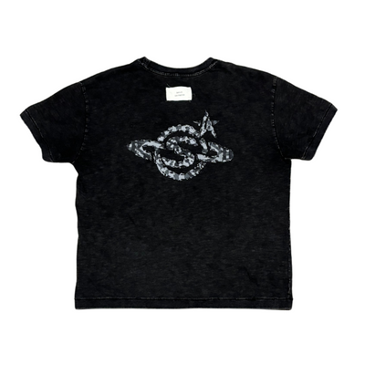 Mosaic Logo Tee Black