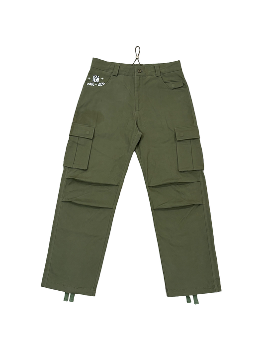 High Roller Cargo Pants Green