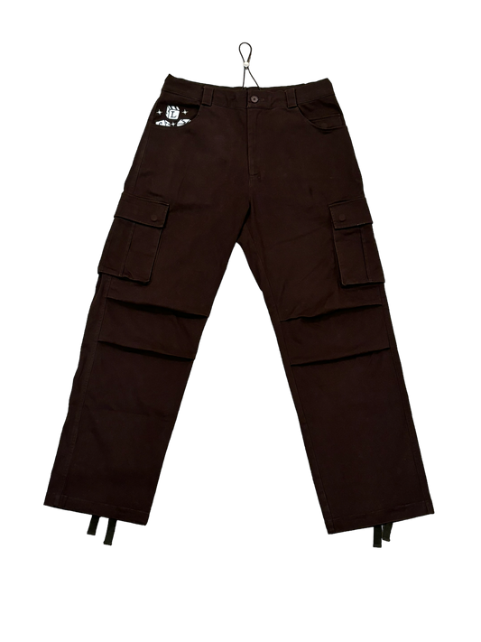 High Roller Cargo Pants Brown
