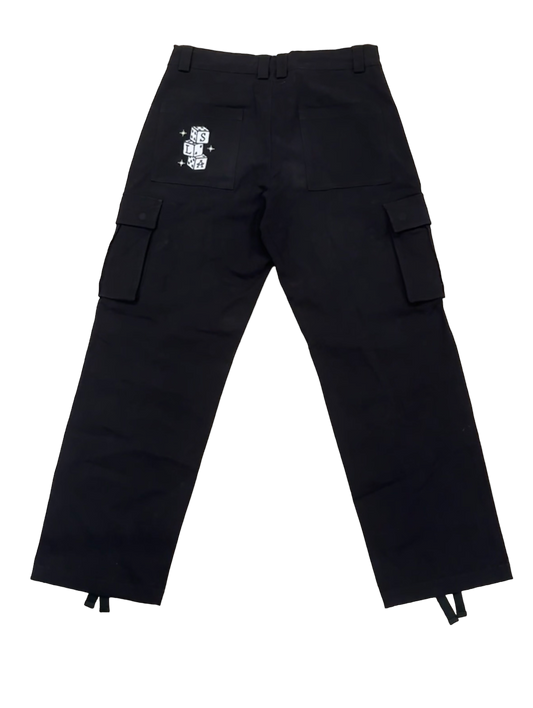 High Roller Cargo Pants Black