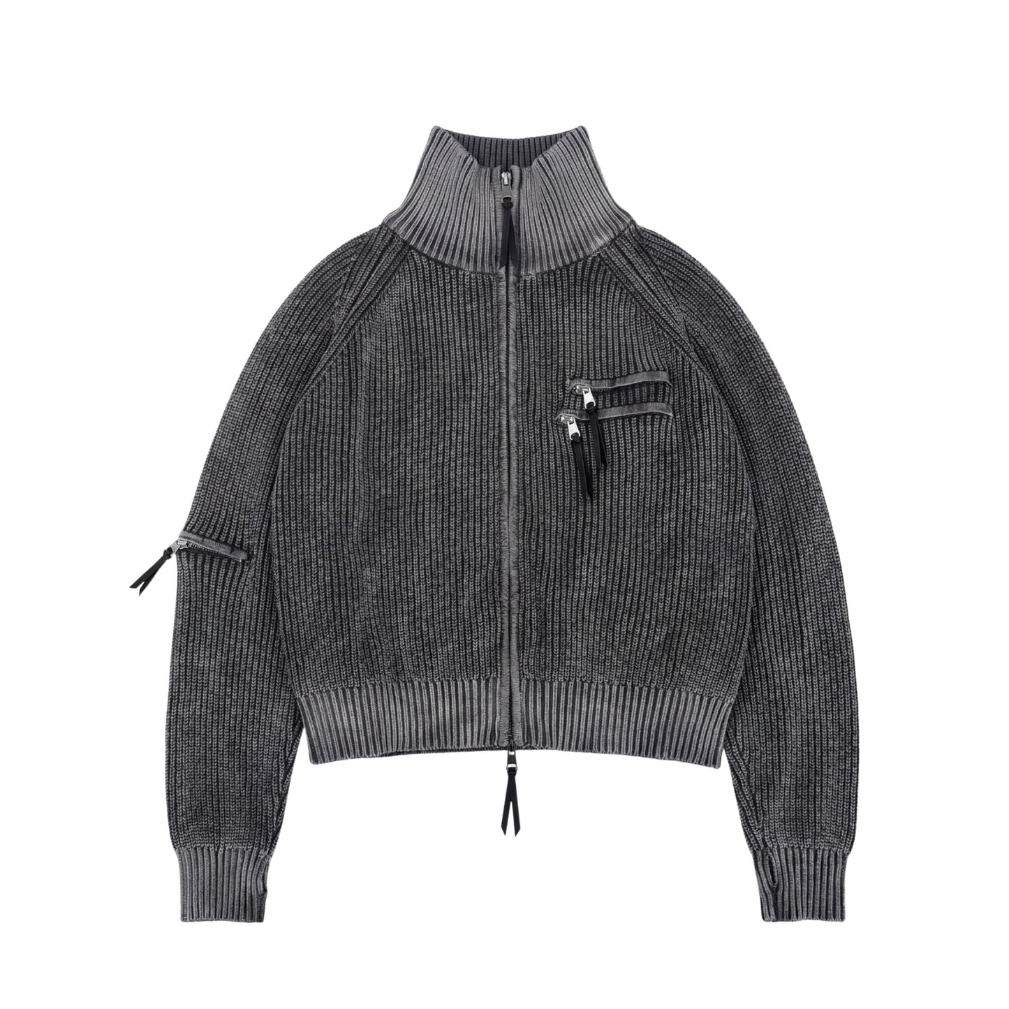 Strata Full Zip Knit