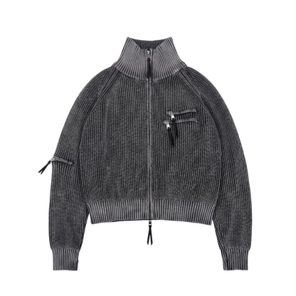 Strata Full Zip Knit