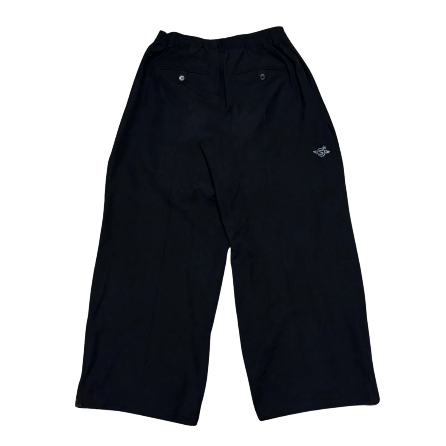 Pleated Climb Pants Black