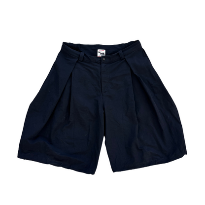 Pleated Climb Shorts Black