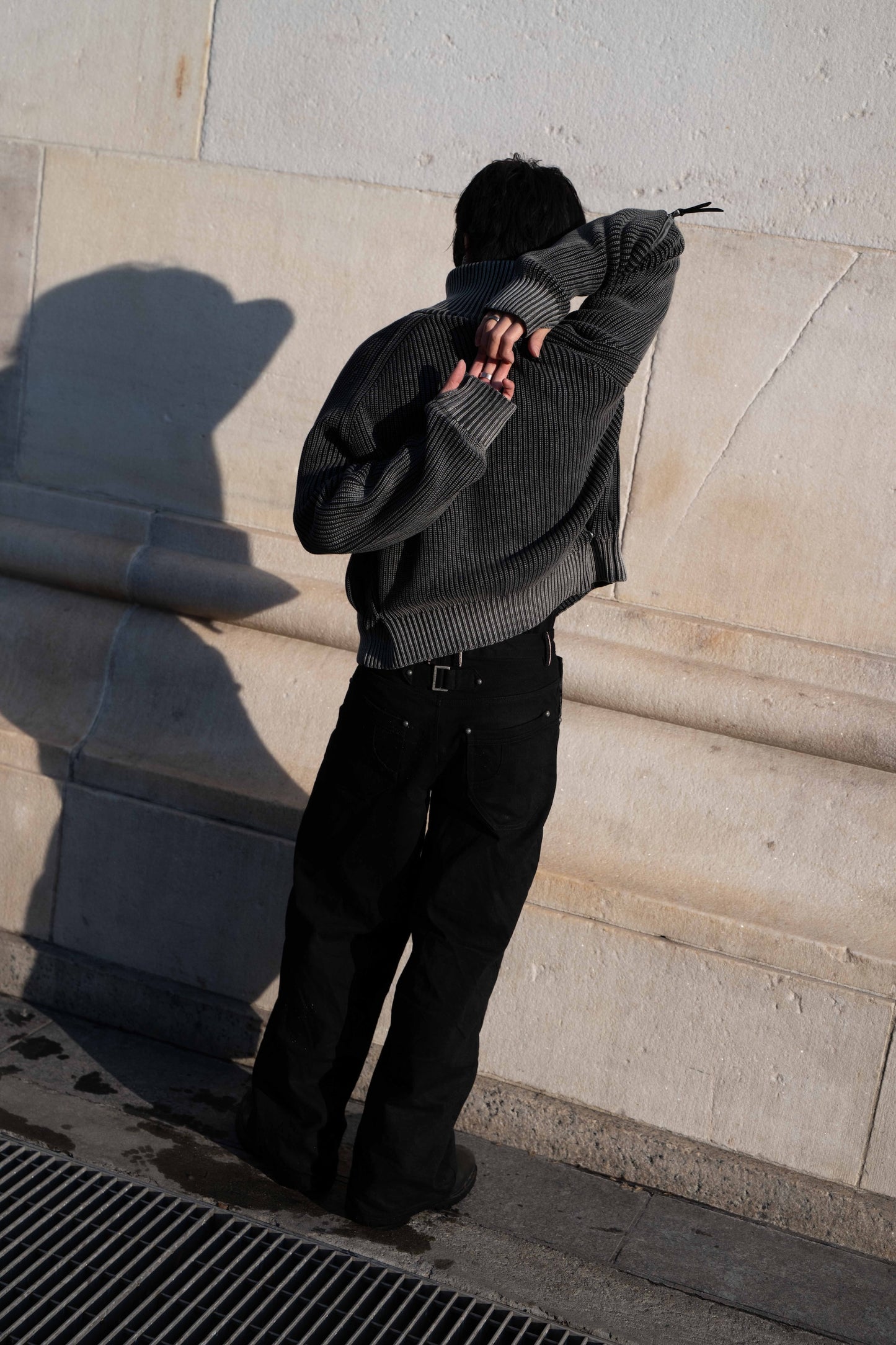 Strata Full Zip Knit