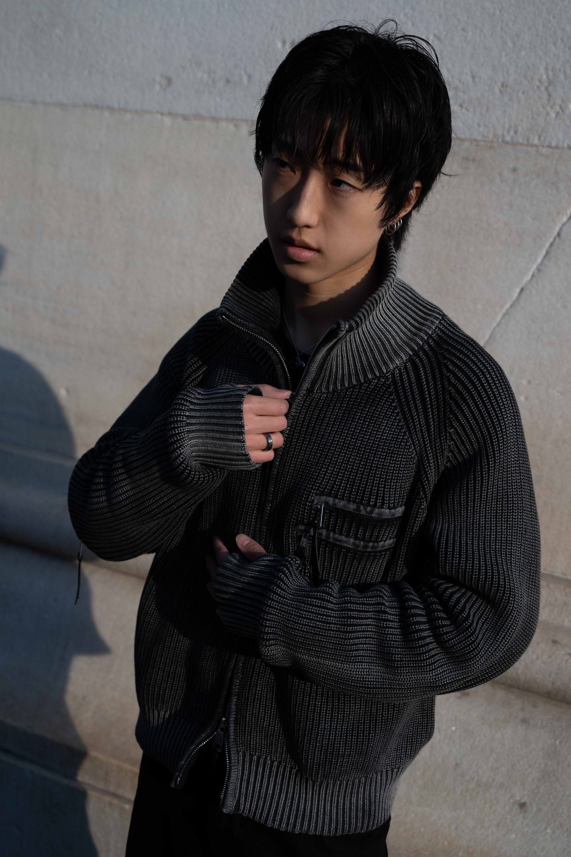 Strata Full Zip Knit – Saturn Los Angeles