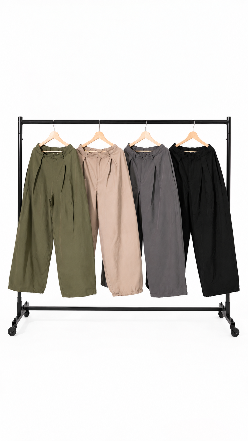 Pleated Climb Pants Sand (Preorder)