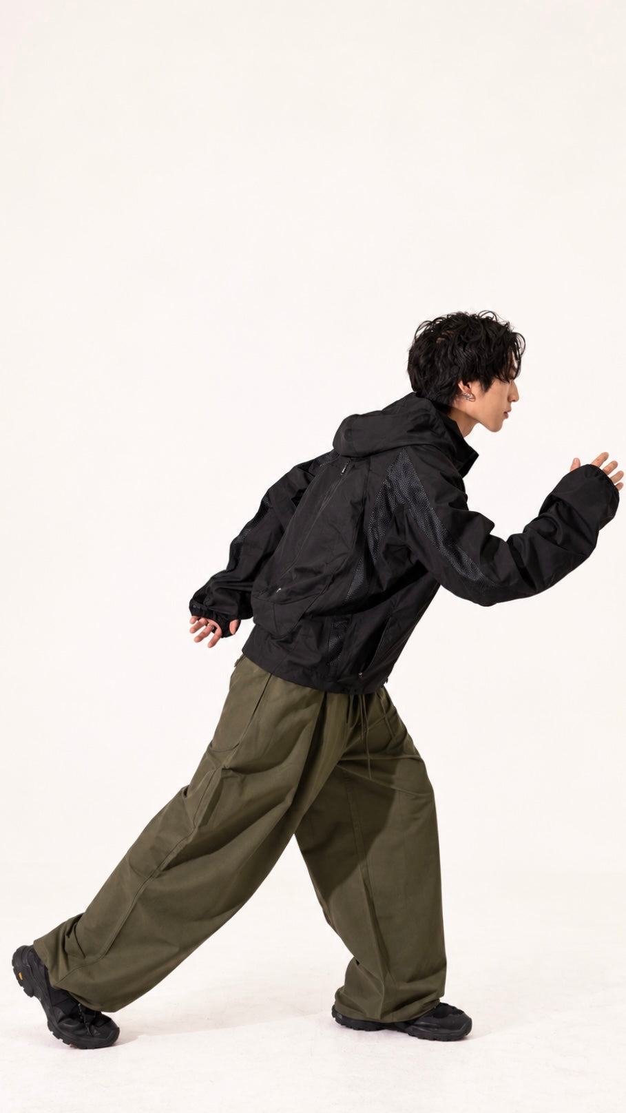 Pleated Climb Pants Sage (Preorder)