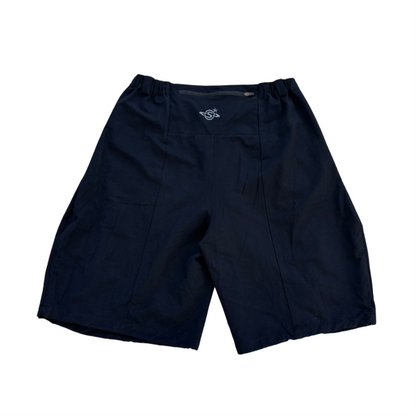 Pleated Climb Shorts Black