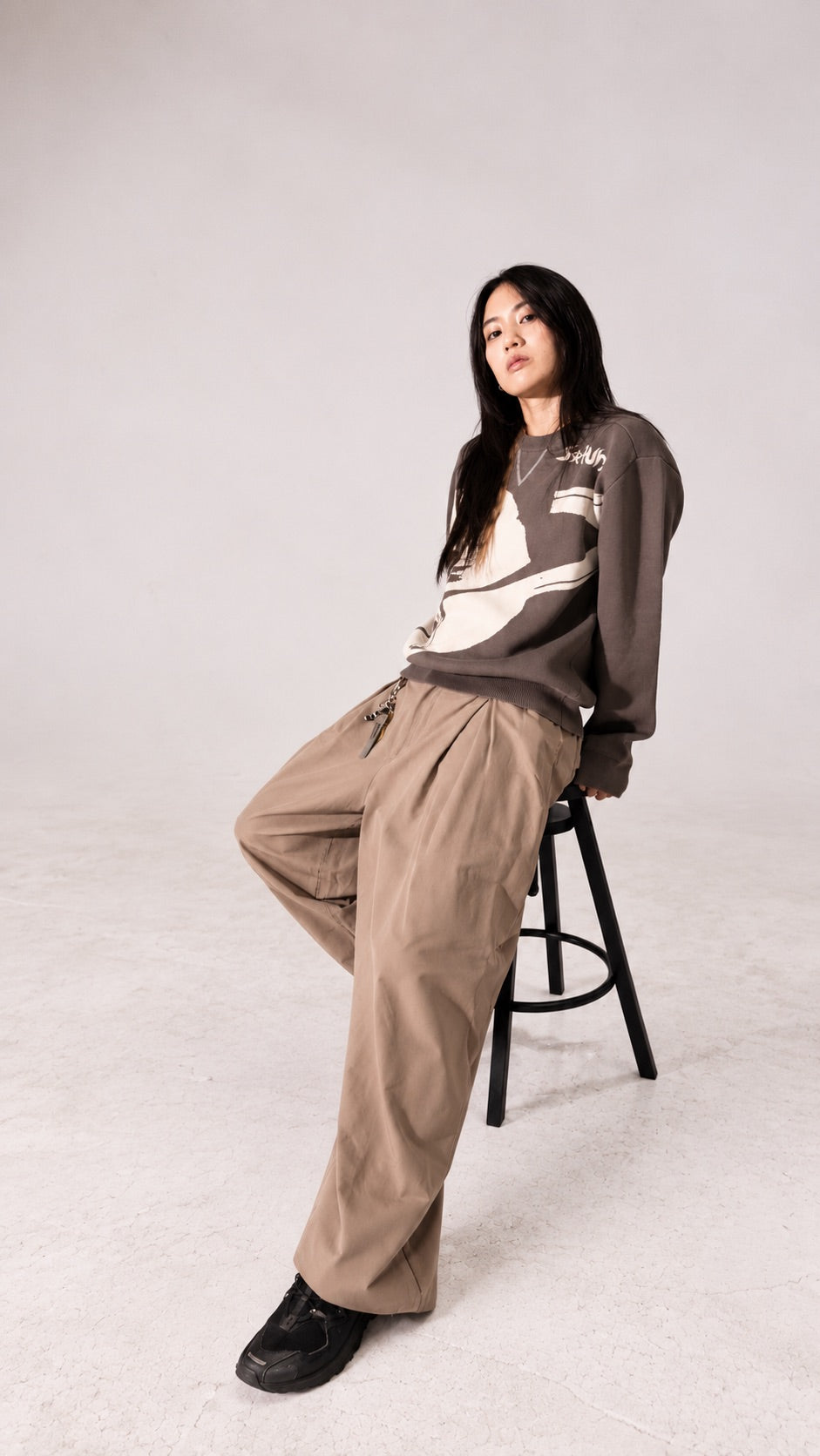 Pleated Climb Pants Sand (Preorder)