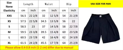 Pleated Climb Shorts Black