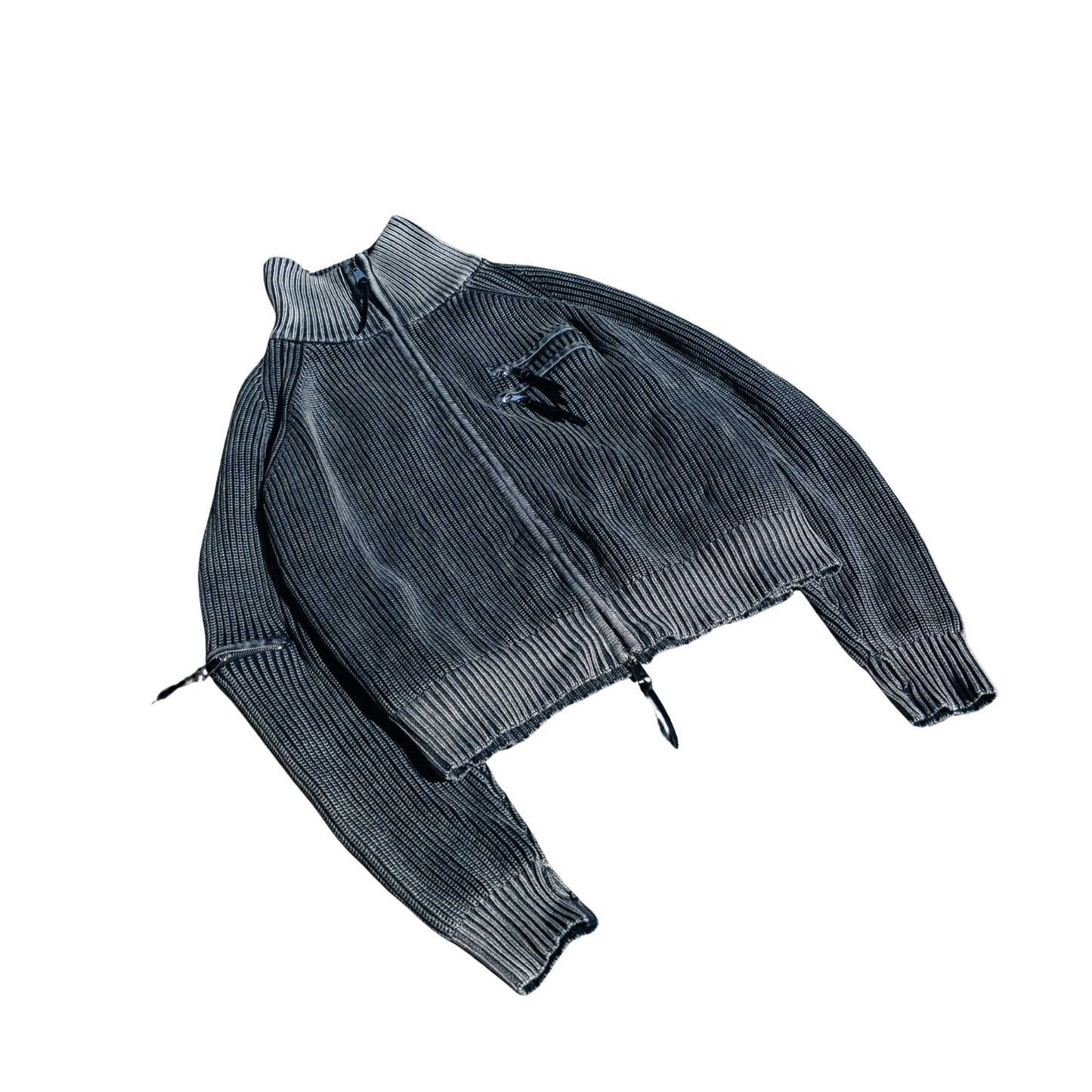 Strata Full Zip Knit