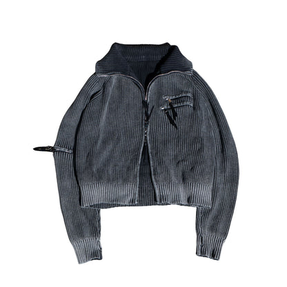 Strata Full Zip Knit