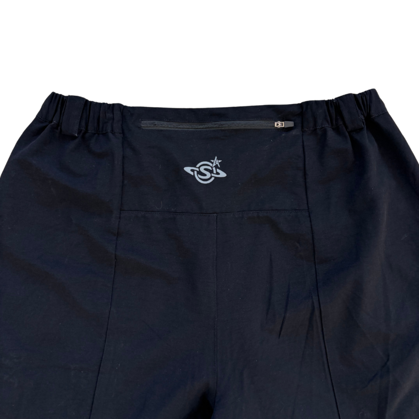 Pleated Climb Shorts Black
