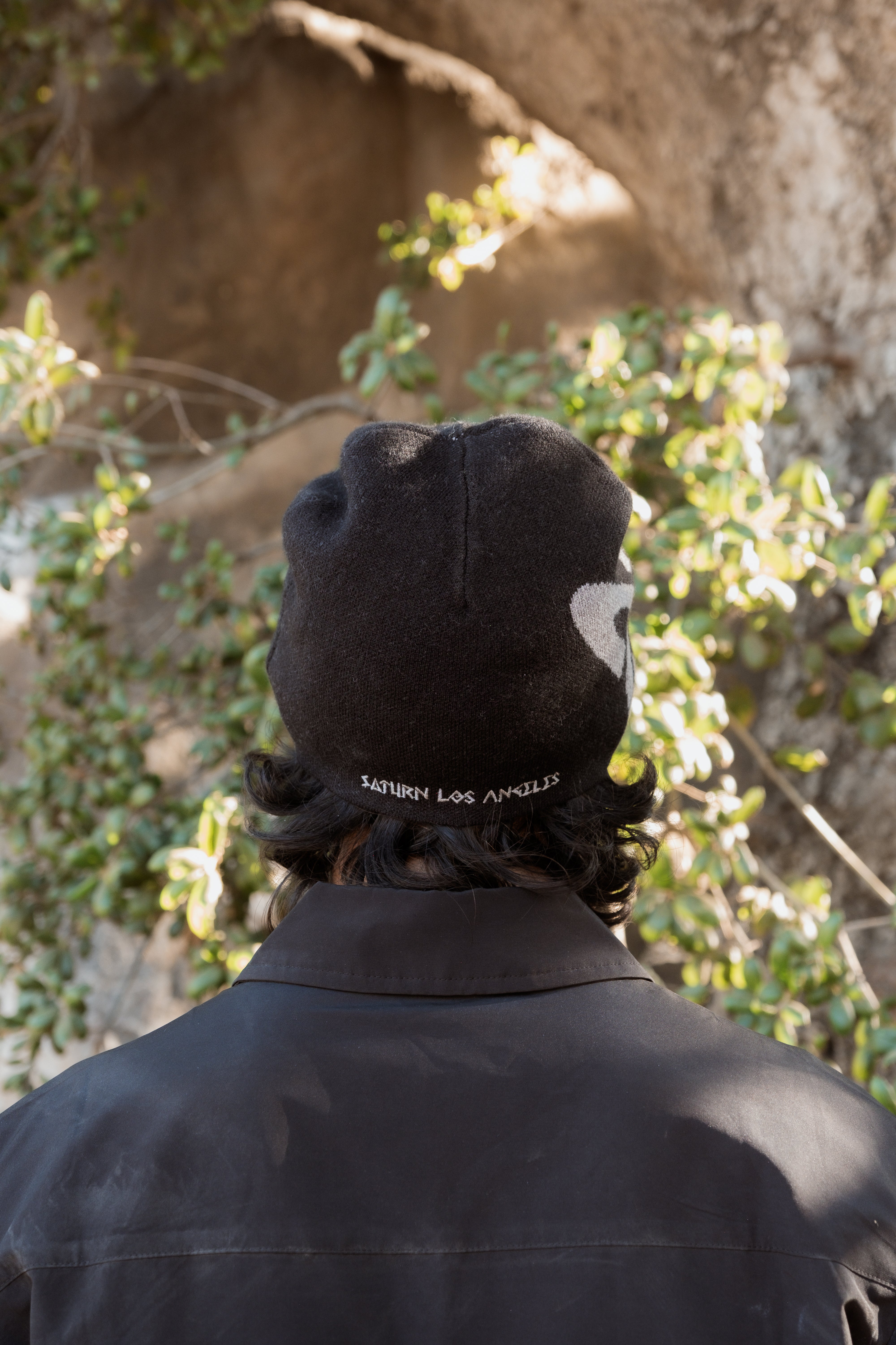 Logo Beanie Black – Saturn Los Angeles