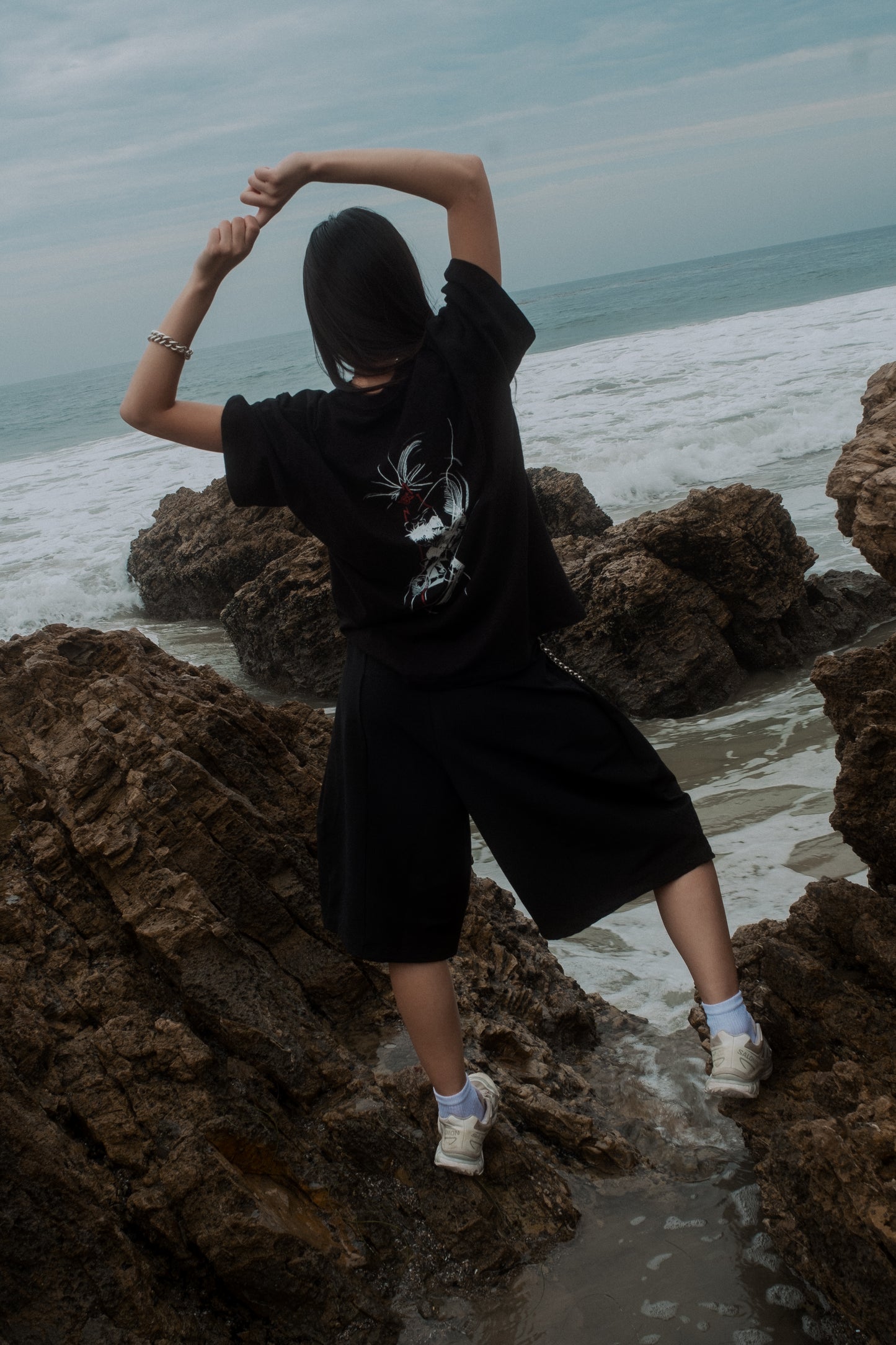 The Climber Tee Black
