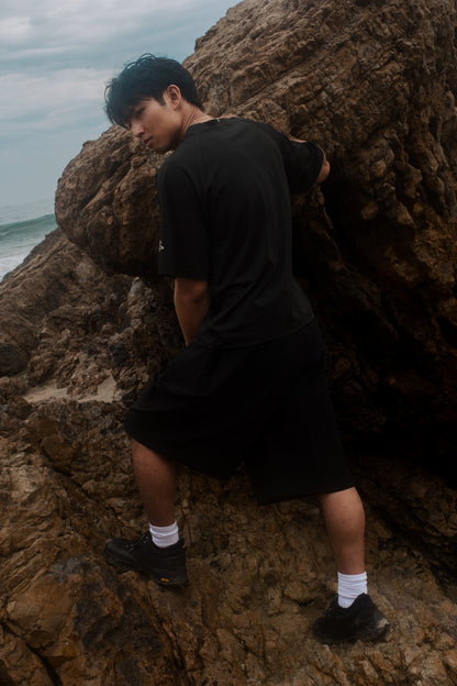 Mandarin Active Tee Black