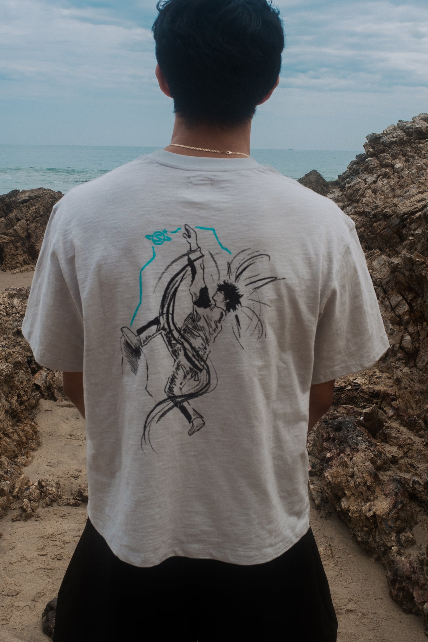 The Climber Tee Gray