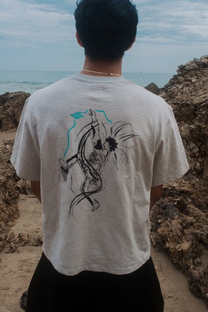 The Climber Tee Gray