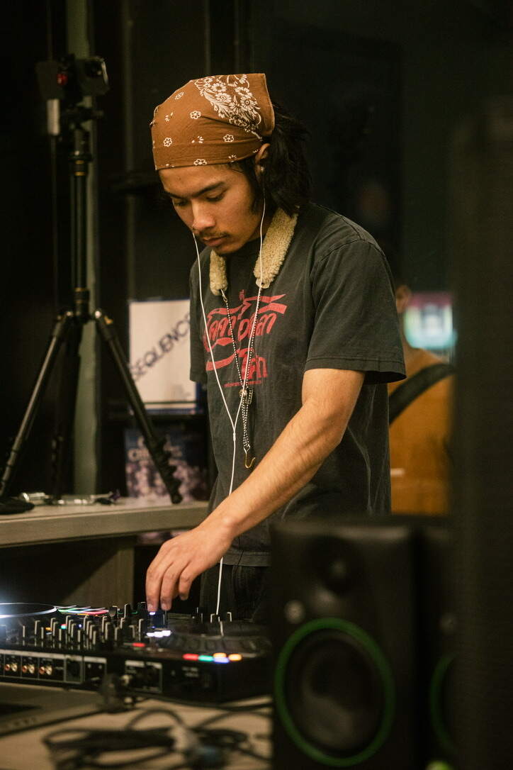 DJ set during the climbing Boiler Room